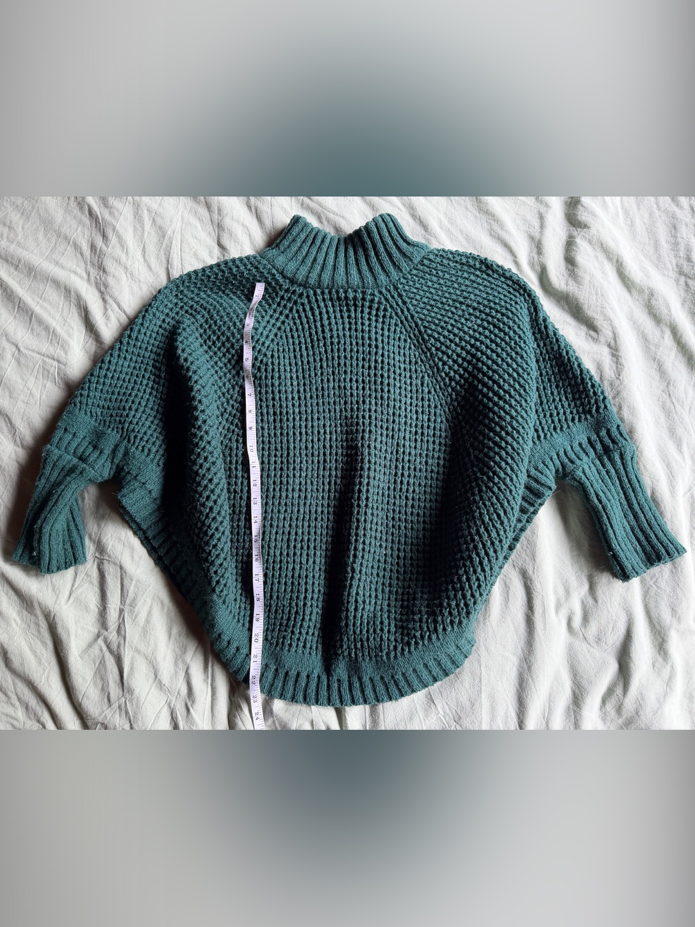 American Eagle Outfitters Teal Turtleneck Sweater